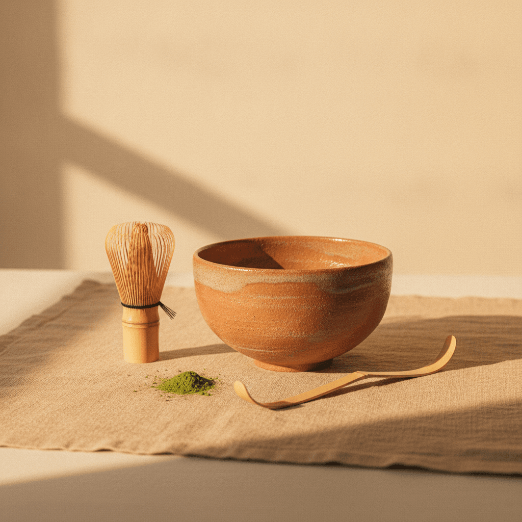 Bamboo Whisk & Bowl Set