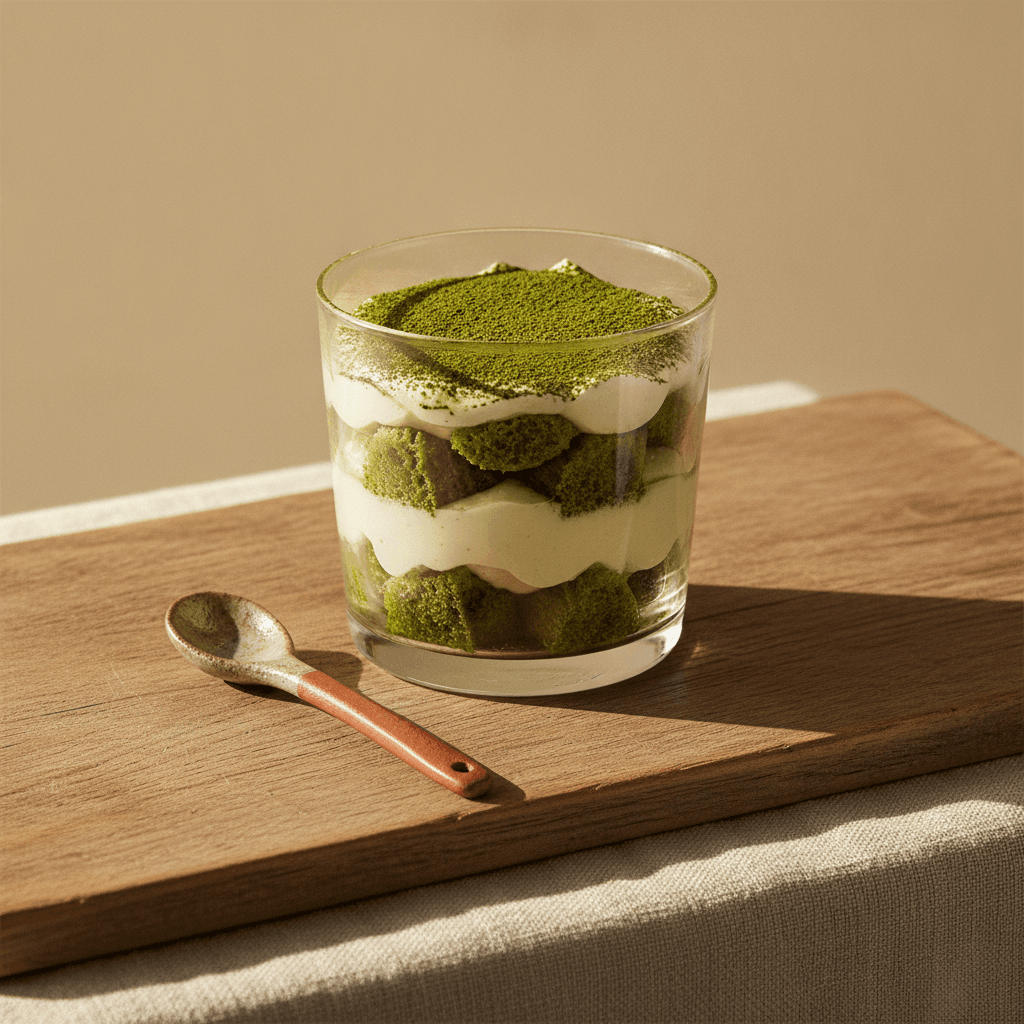 Matcha Tiramisu Cup